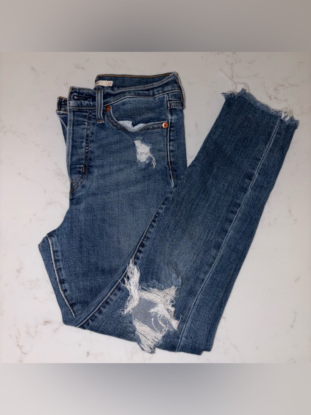 Levi’s jeans wedgie skinny high rise jeans pants